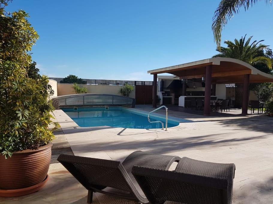 Chalet & Piscina-Jardin-Barbacoa Murcia Esterno foto